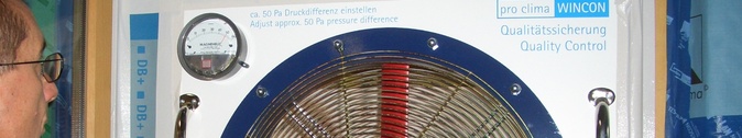 Wincon in Fenster eingebaut