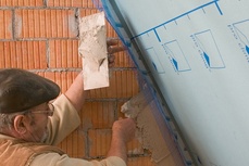 7c. Raccordo a sottofondi non intonacati