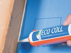 6. Incollare ermeticamente alla trave