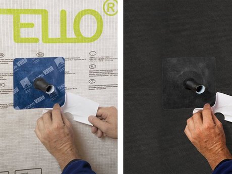 2. Rimuovere la pellicola di separazione