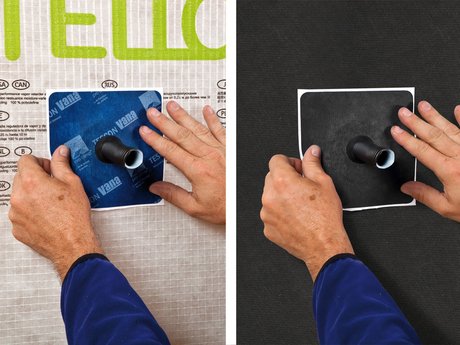 1. Infilare il tubo / il cavo