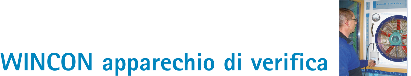 WINCON apparecchio di verfica