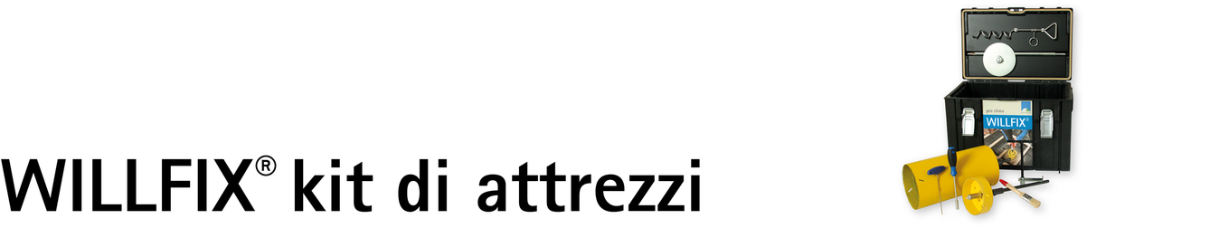 WILLFIX kit attrezzi