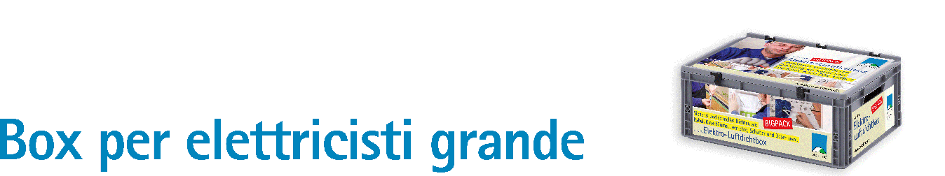 Box per elettricisti grande